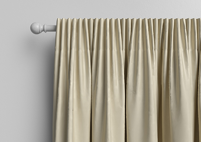 Kyoto Faux Silk, Sand - Made to Measure Curtains - Image 10